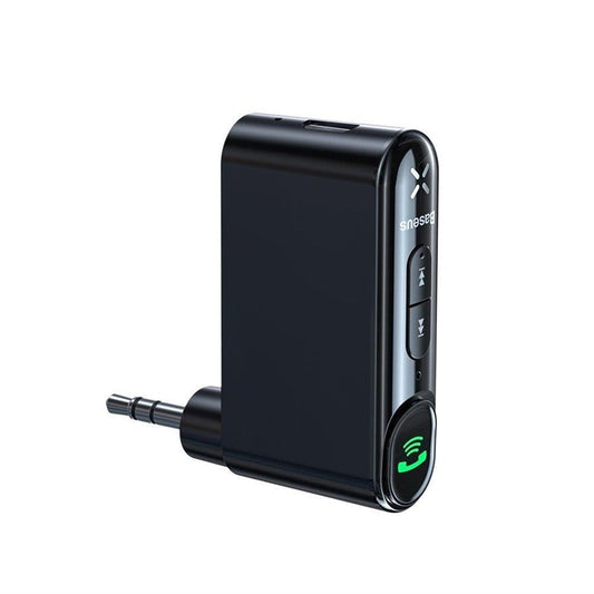 Adapter BASEUS, 3,5 mm, BLUETOOTH, czarny