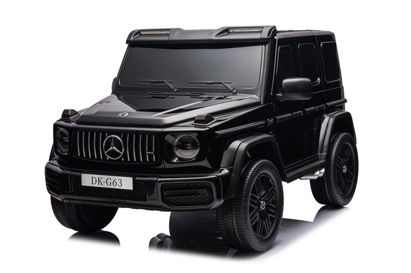 Samochód elektryczny dla dzieci Mercedes G63, biały/czarny/