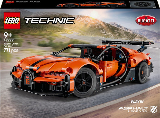 Konstruktorius LEGO® Technic Hiperautomobilis 42222, 771 vnt