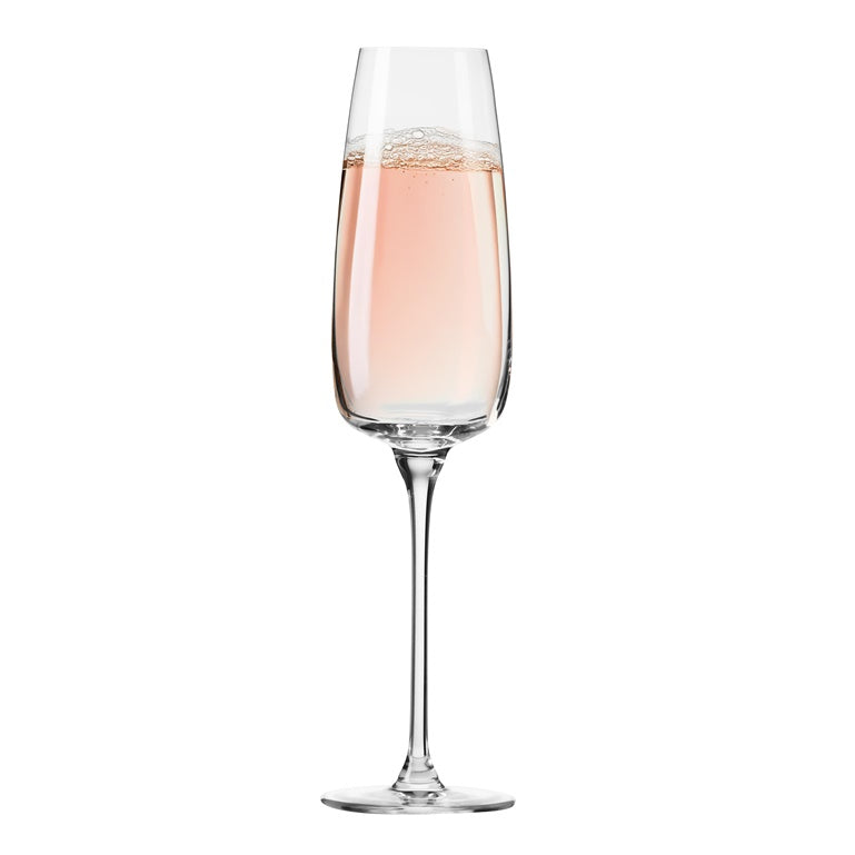 Šampano taurių komplektas Modern, stiklas, 0.250 l, 4 vnt.