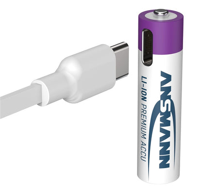Akumulatorki ANSMANN AAA, 400 mAh, 1,5V, 4 szt.