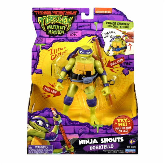 Žaislinė figūrėlė Ninja Shouts Donatello 83352