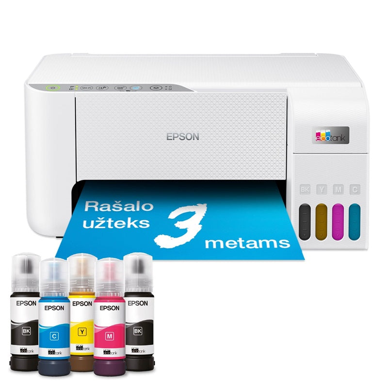 Daugiafunkcis spausdintuvas Epson ECOTANK L3276, spalvotas