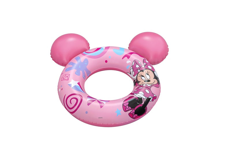 Nadmuchiwane koło Bestway Minnie 9102, różowe, 76 mm