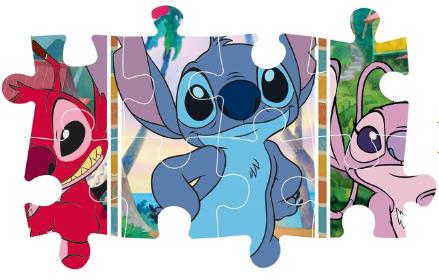 Dėlionė Clementoni DISNEY STITCH 24029, 62 cm x 42 cm