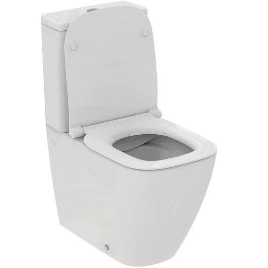 WC STOJĄCY ILIFE Z BEZRANTOWĄ MISKĄ Z DESKĄ