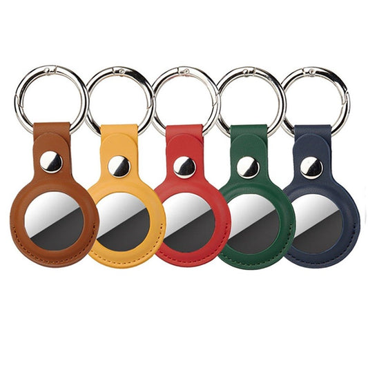 Etui na AirTag 4smarts Airtag, niebieski/brązowy/czerwony