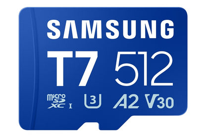 KORTELĖ ATMINTIES SD T7 512GB SAMSUNG