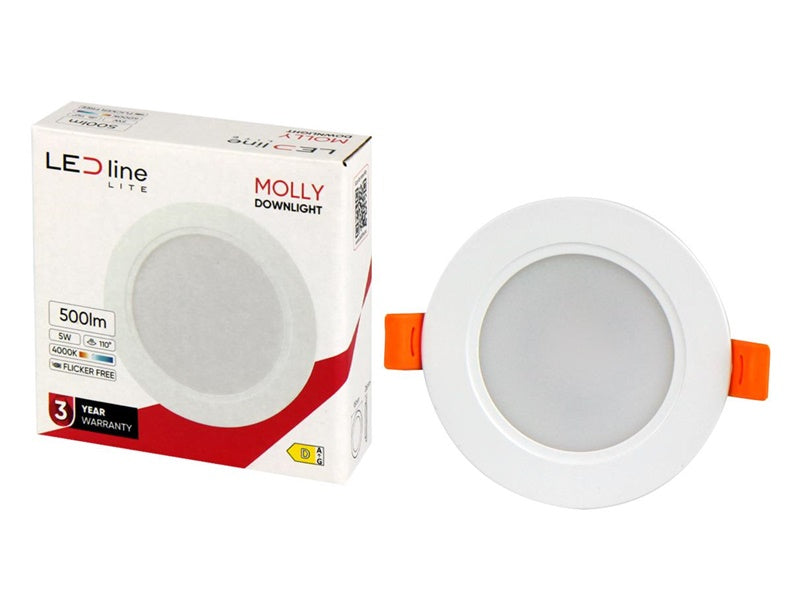 Įmontuojamas šviestuvas LED Line MOLLY, 5W, 4000°K, LED