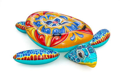 Pripučiamas plaustas Bestway Turtle, 41523, 183 cm x 173 cm