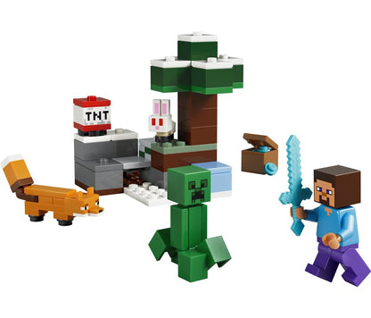Konstruktor LEGO® Minecraft Steve's Taiga Adventure 21583