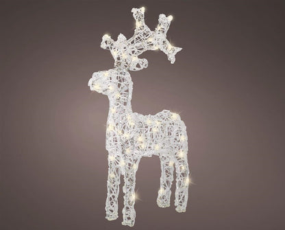 LED dekoracija Elnias, H61 cm, 50 LED