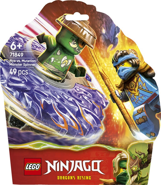 Konstruktor LEGO® Ninjago Nya kontra smok 71849, 49 elementów