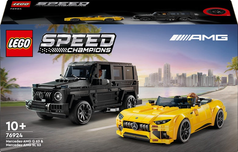 Klocki LEGO Auto Mercedes-AMG G 63/Mercedes-AMG SL 63 76924