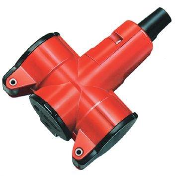 Gniazdo przedłużacza trójgniazdowego N&L, 16A