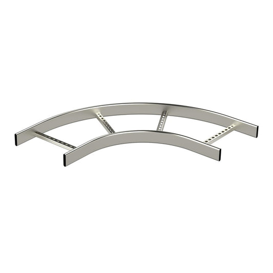 Sujungimas kopėčioms 90° MEKA KS90-300, R=300 HDG