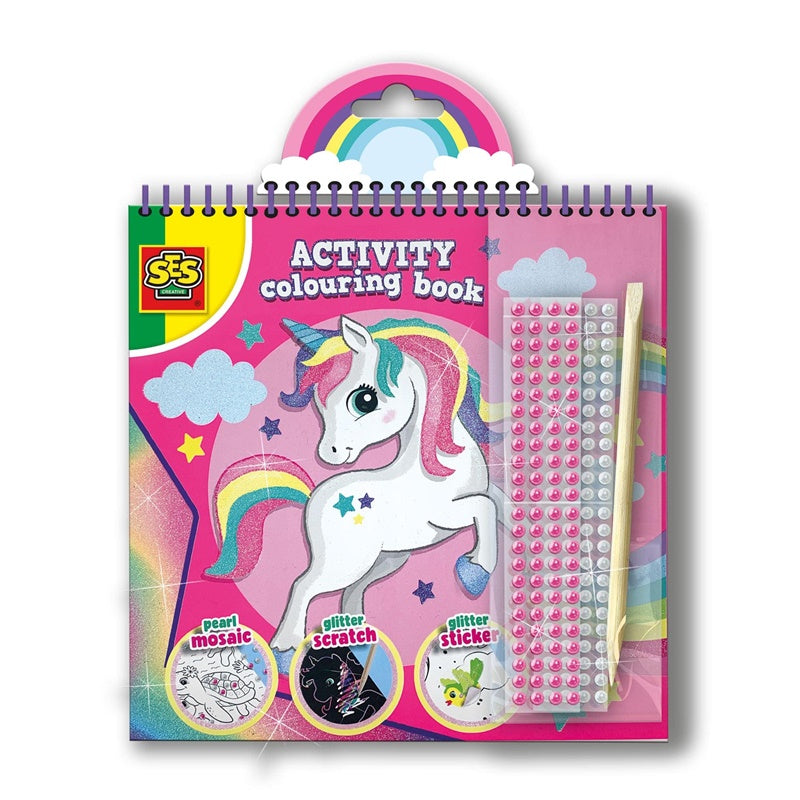 Zestaw kreatywny SES Creative Brokat 00117