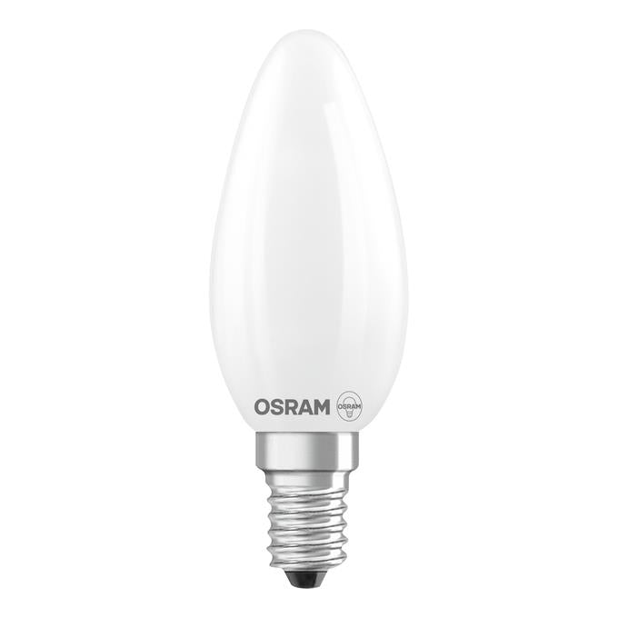LEMP LED OSRAM B35 3.4W E14 2700K 470LM MAT