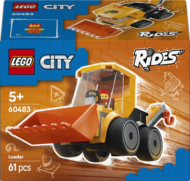 Konstruktorius LEGO® City statybinis krautuvas 60483, 61 vnt