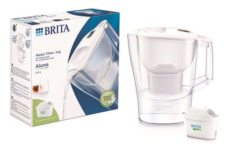 Vandens filtravimo indas Brita ALUNA, 2.4 l, balta