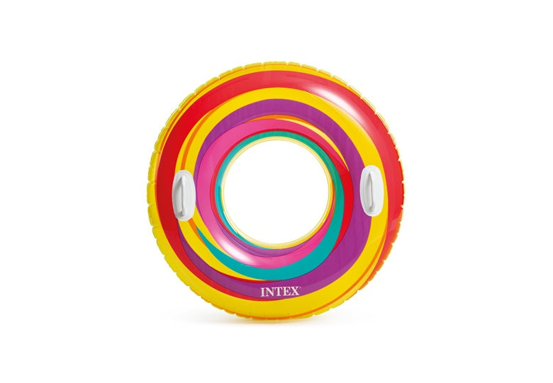 Pripučiamasis ratas INTEX 59256NP, įvairių spalvų, Ø 91 cm