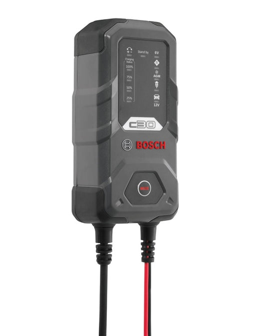 Ładowarka akumulatorowa BOSCH C30, 6–12 V, 3,8 A