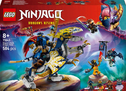 LEGO® NINJAGO® Zmechanizowany smok złoczyńcy – jeździec 71843