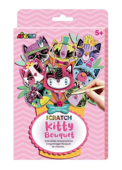 Zestaw do zdrapywania Avenir Kitty CH211731
