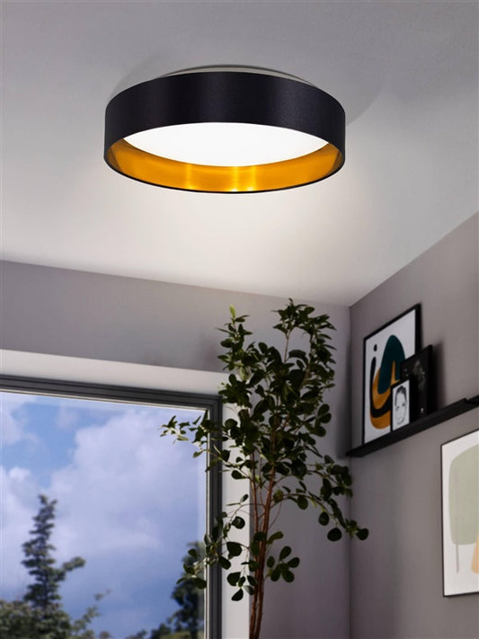 Oprawa sufitowa Eglo, LED, 20W, 3000K, 2400lm, Ø38