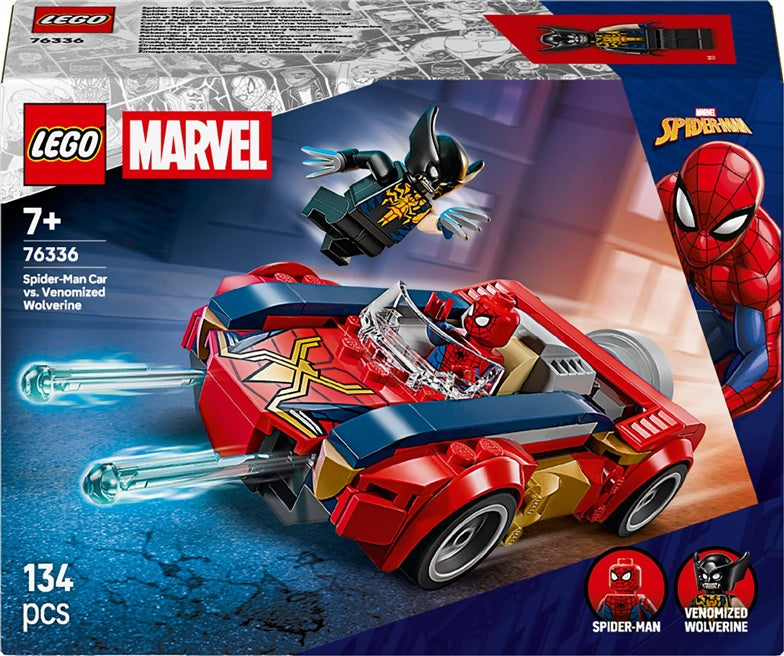 Klocki LEGO® Spider-Man samochód 76336, 134 szt.