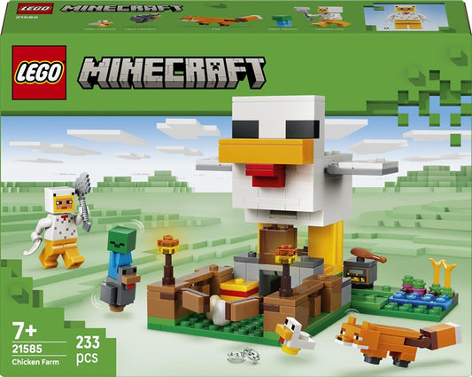 Konstruktorius LEGO® Minecraft Chicken Farm 21585, 233 vnt.