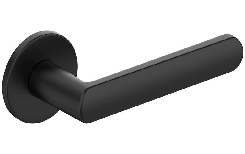 Durų rankena, vidaus R Slim Black LUNA R SLIM, juoda