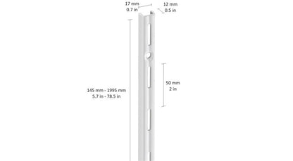 Profilis Dolle, 1495 mm x 17 mm