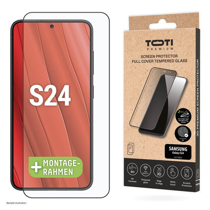 Telefono apsauginis stiklas Toti Galaxy S24/S25, 9H