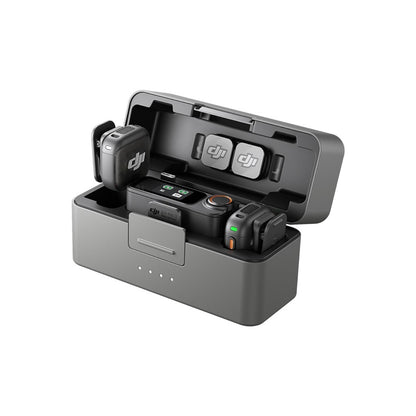 MIKROFONAS DJI MIC 3 (2TX+1RX+DĖKLAS)