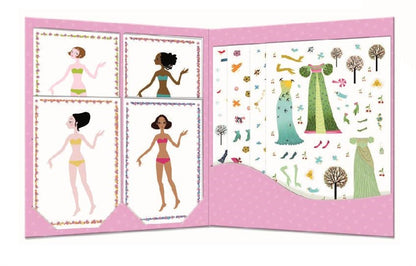 Zestaw do robienia papierowych figurek Djeco Dressing