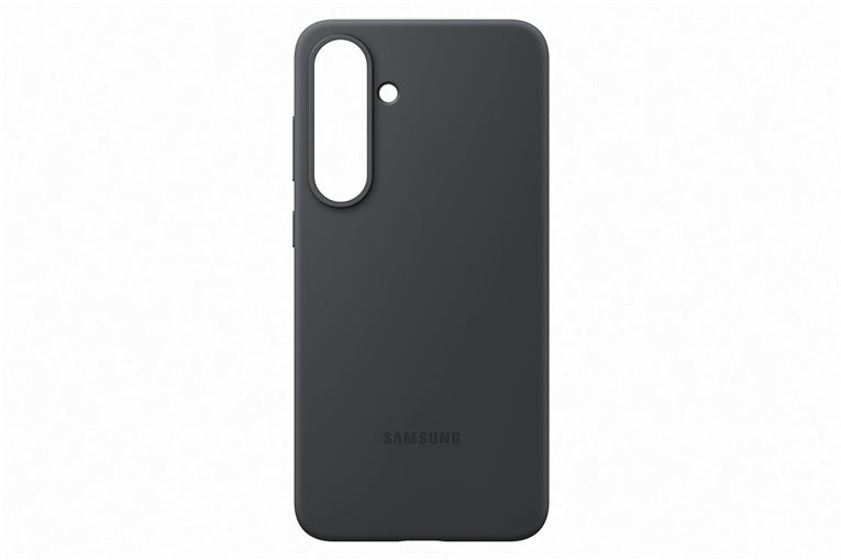 Etui na telefon Samsung Silicone, Galaxy S25 Plus, czarne