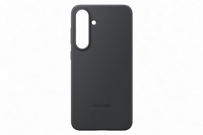 Etui na telefon Samsung Silicone, Galaxy S25 Plus, czarne