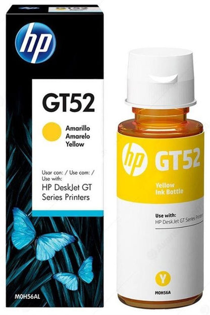 Tusz HP GT52, żółty, 70 ml