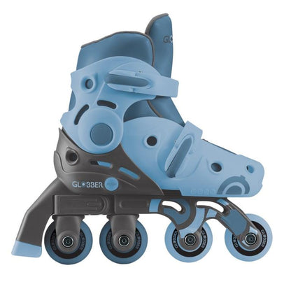 Riedučiai Globber Learning Skates 2in1, mėlyna sp., 30-33