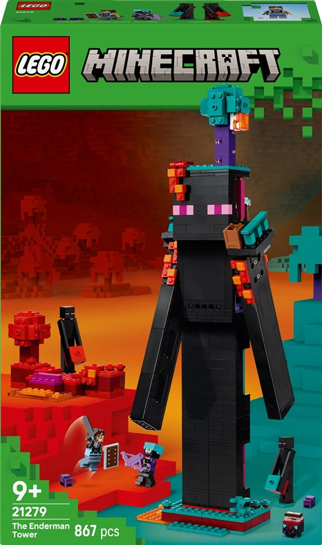Konstruktorius LEGO® Minecraft The Enderman Tower 21279