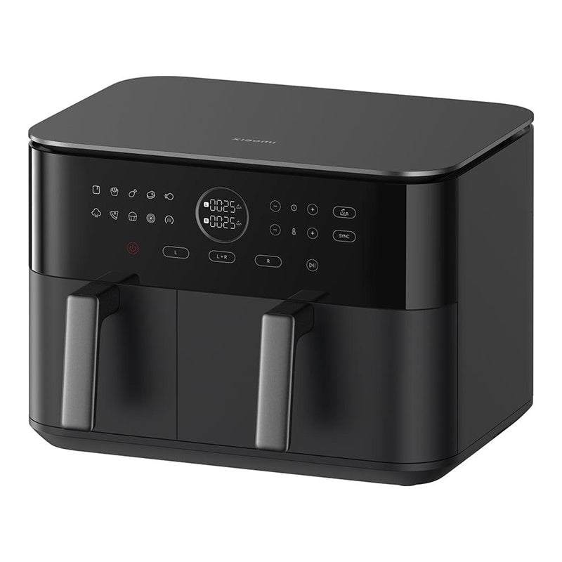Karšto oro gruzdintuvė Xiaomi Dual Zone, juoda, 2700 W, 10 l