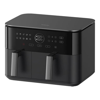 Karšto oro gruzdintuvė Xiaomi Dual Zone, juoda, 2700 W, 10 l