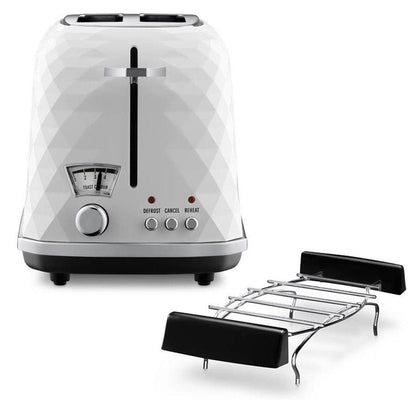 Toster De'Longhi Brillante CTJ 2103.W, biały