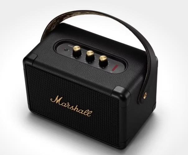 KOLONĖLĖ MARSHALL KILBURN II JUODA/BRASS