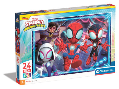 Dėlionė Clementoni MAXI SPIDEY 28527, 62 cm x 42 cm