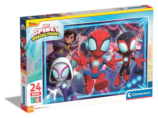 Dėlionė Clementoni MAXI SPIDEY 28527, 62 cm x 42 cm