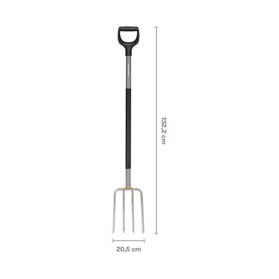 Šakė žemėms Fiskars 1070679, 1322 mm, su kotu