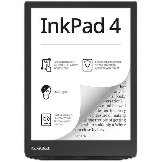 Pocketbook InkPad 4 e-reader, 32 GB