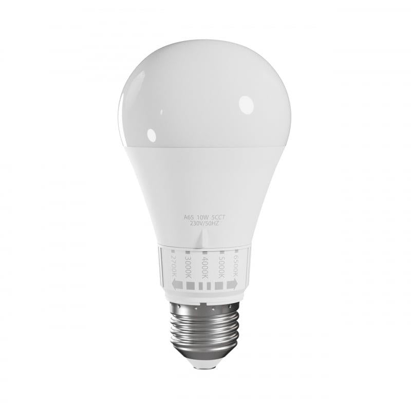 Lemputė Spectrum LED, A65, E27, 10W, 1100LM, 2700-6500K,5CCT